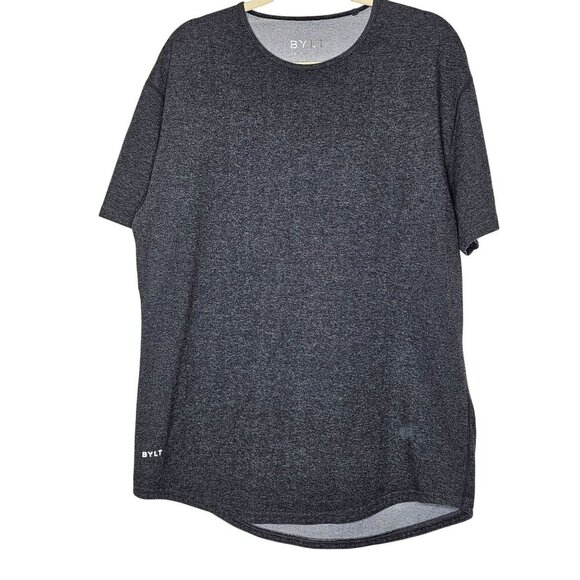 Bylt Mens Heather Gray Crew Neck Short‎ Sleeve T-Shirt Size XL - Picture 1 of 8